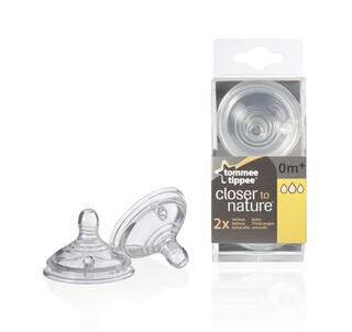Tommee Tippee Closer To Nature variflow teats 2pcs BPA